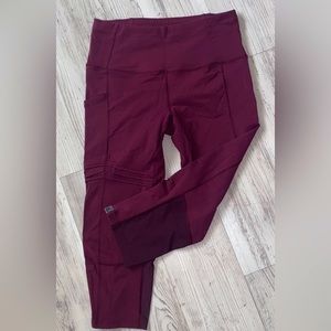 Oiselle pocket jogger capri length